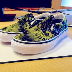 Kids Tie Dye Vans -12-